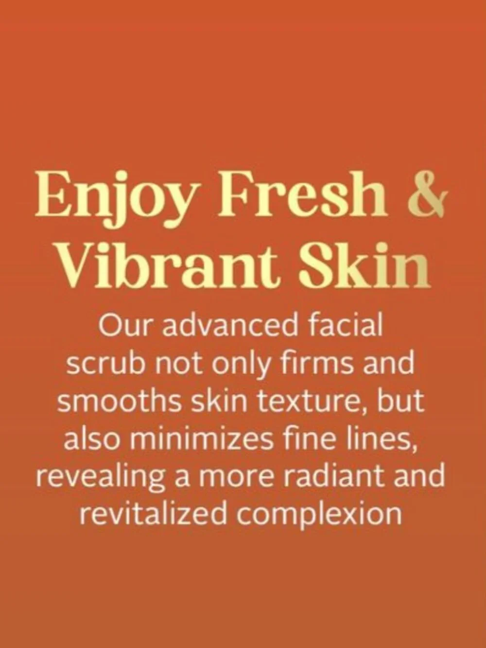Envy - Vitamin C & Turmeric Facial Scrub